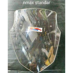 Visor Nmax Old Model Standar Riben dan Bening - Windshield Yamaha N max