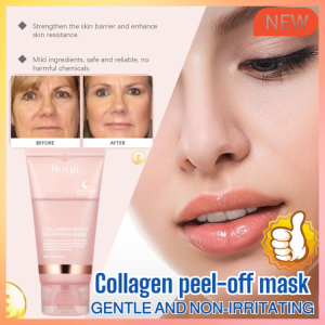 Womens Night Collagen Mask Maintenance Hydrating Moisturizing Firming Anti-wrinkle Lightening Smear Peel Type 胶原蛋白夜间包裹撕拉式面膜