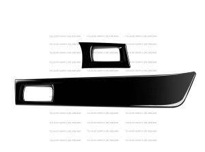 TCS Perodua bezza 2019-2024 forged carbon dashboard air outlet frame panel cover accessories