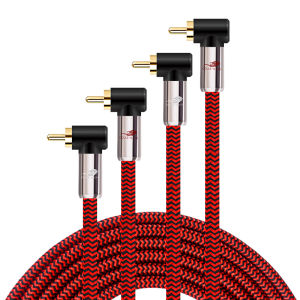 GOLLEY LION 2RCA to 2RCA Audio Cable for Home Theater DVD TV Amplifier CD