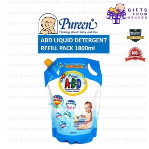 PUREEN ABD LIQUID BABY DETERGENT 1800ML REFILL PACK