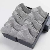 🔥【SG Seller】Mens and womens short socks white black grey socks disposable travel socks school socks socks