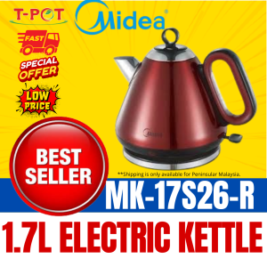MIDEA 1.7L JUG KETTLE MK-17S26-R