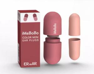 Color Mini Ear Plugs – Compact Noise Reduction Earplugs for Sleep Study Travel & Everyday