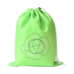 Polyester Freshing Produce Bags Reusable Solution for Vegetable Preservation Leakproof Storage Kitchen Supplies