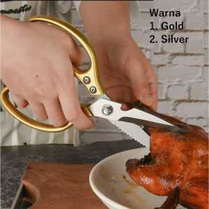 [PREMIUM SCISSORS] Gunting Dapur Original SK5 Steel GEN 4 |Bahan Baja Tahan Karat |Gunting Dapur Multifungsi