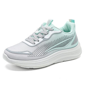 giày thể thao nữ mùa hè thoáng khí 2025 mới lưới sinh viên giày giải trí nhẹ nhàng mềm mại thi chạy giày