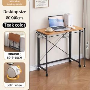 Foldable Table Meja Lipat Computer Table Meja Komputer Study Table Meja Belajar Folding Table Meja Study 折疊桌子 桌子可折疊