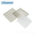 9806-300 Industrial Electrical Cabinet Ventilation Set Cover Dustproof Louver Blower Exhaust Cooler Filter Panel Without Fan. 