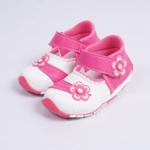 Sepatu Bayi Motif Bunga Berbunyi Usia 1 - 3 Tahun - BUNGAKECIL015