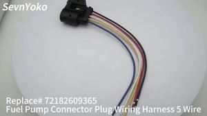 Fuel Pump Connector Plug Wiring Harness 5 Wire - Compatible with Dodge  Charger  Challenger Magnum  Chrysler 300 (2005-2023) for V6/V8 Engines Plug & Play - Replace #   72182609365