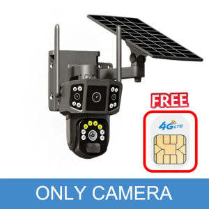【Free Gift】Free 4G SIM Card Dahua Solar CCTV Camera No WiFi Needed Outdoor Waterproof Wireless IP Camera Infrared Night Vision Auto Tracking Alarm Two Way Audio Solar Battery Powered