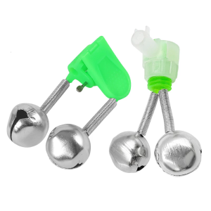 20Pcs Fishing Twin Bells Bites Alarm Lures Indicator Alarm Fishing Rod Bells Fishing Bells Fishing Double Alarm Bells