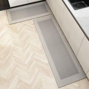 HOL (1-3 Days Delivery)Kitchen Mat Floor Mat Water Absorption and Oil Absorption Household Non-slip Doormat Bathroom Mat Door Mat Entrance Nordic Carpet Long Runner Rug Kitchen Foot Mat