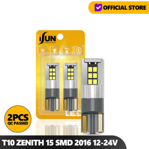 MODIFIKASIMARKET - Lampu Senja Kota Motor Mobil T10 ZENITH W5W 15 SMD 2016 Alloy DC12-24V