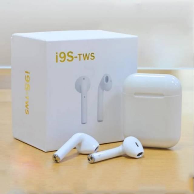 Headset Bluetooth Double Earphone i9s TWS Wireless Mini Stereo