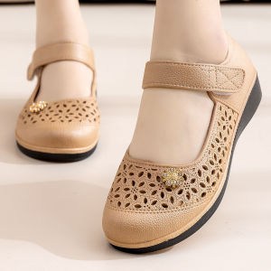 [Free Shipping] New Summer Fashion Sandals For Women Thick-Soled Suitable For Mothers And Older Women With Non-Slip And Soft Soles Perfect For Outdoor Wear Beach And Work