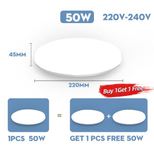 Đèn Trần Led Hiện Đại Đèn 20W 30W 50W Tấm Siêu Mỏng Gắn Trên Trần nhà LED Đèn Trần Đối với phòng ngủ Phòng khách Phòng bếp Đèn chiếu sáng trong nhà