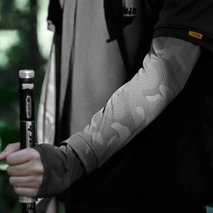 Găng bao tay chống nắng Nam Nữ đi nắng ống tay dài dày dặn hở ngón Thể thao đi lái xe câu cá