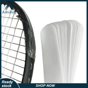 Aminiry[Love sports] เทปป้องกันหัวไม้เทนนิสแบบใสแผ่นไม้พายลดแรงเสียดทานสติกเกอร์ป้องกัน TPU เทปป้องกันชิ้นส่วนกีฬา