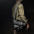 Wotancraft PILOT LEATHER TRAVEL CAMERA BAG 7L UPGRADED. 