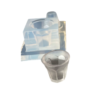 Cups Shape Crafting Moulds Miniature and Artworks Making Moulds Silicone Texture Suitable for Various Materials
