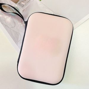 สำหรับ iPhone 16 Pro Max เคสแบตสำรอง20W A2344 UK เคสป้องกันอุปกรณ์ชาร์จลายการ์ตูนน่ารักพับได้3-Pin และสาย USB กระเป๋าเก็บของความรักแบบเรียบง่ายสำหรับ15 14 13 12 11 Pro Max [Cchoice]