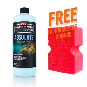 P&S Absolute Rinseless Wash - Premium Car Wash Soap Alternative - Emulsify Dirt - Softens Water