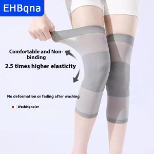 [COD] EHBqna SPORTS สนับเข่าแบบถักแบบบางพิเศษสำหรับฤดูร้อนแผ่นรองเข่าระบายอากาศได้แผ่นรองเข่าที่มองไม่เห็นในห้องปรับอากาศ