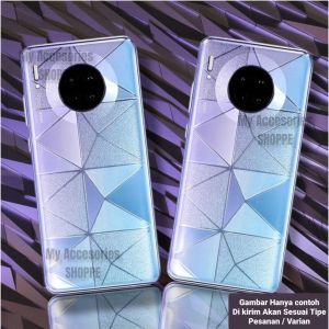 HYDROGELL Garskin Gliter ZIGZAC/CUBA SAMSUNG A7 2018/A9 2018/A9 PRO/C9 PRO/A8 STAR/A9 STAR Skin Diamond Cube 3D Skin Back Transpran Anti Jamur
