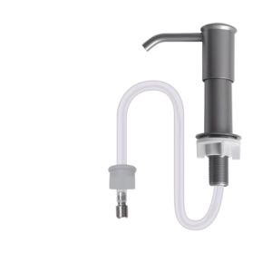 SWEET TIM 360° Rotation In Sink Soap Dispenser Smooth Discharge Anti-rust Kitchen Soap Dispenser Dish Soap Press Pump Head Smooth Rebound Dish Soap Pump Kitchen