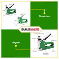 HOYOMA Staple Gun with EXTRA Staplers Stapler 4-14mm / 4-8mm for Wood Crafts DIY LM2801 | LM2802 BUILDMATE - HYMHT. 