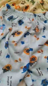 Perlengkapan Bayi Newborn: 3 Setel Baju Pendek & Celana Pendek SNI