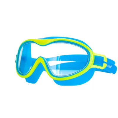 🇲🇾STOCK KL (Yr 3-16) Kid Boy Girl Swimming Goggle Diving Kid Adjustable Waterproof Anti-fog UV Wide Vision Goggles Cermin Mata Renang Budak