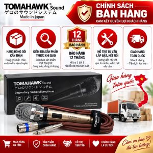 Micro Nhật Tomahawk ProMẫu Mới Có Dây Nâng Tone Lọc Bỏ Tạp Âm Giúp Âm Thanh Mượt Mà Rõ Nét