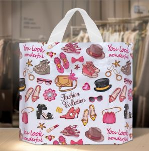 HX223 [10 pcs] 25x30 Tas Kantong Plastik Hadiah Shopping Goodie Tote Packaging Gift Bag