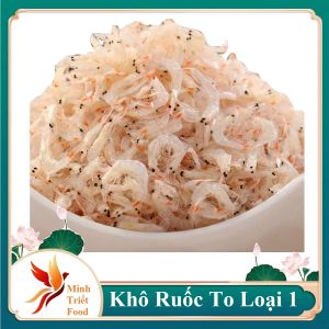 RUỐC SẠCH NGON CÀ MAU 1KG Ruốc Khô ( Tép khô) MINH TRIẾT thơm ngon bao sạch