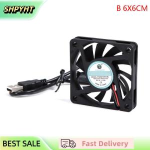 SHPYHT DC 5V USB Brushless Sleeve Bearing Fen Computer PC Silent Cooler Cooling Fan Lot