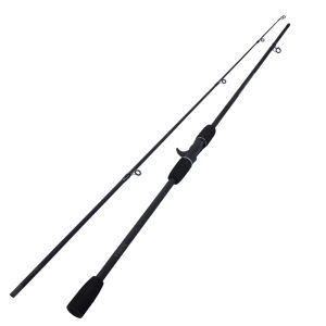 MUXI Joran Pancing Serat Karbon 2 Bagian Joran 1.8M/Tongkat Pancing Murah Joran Putar/Casting Joran Pancing Peralatan Pancing