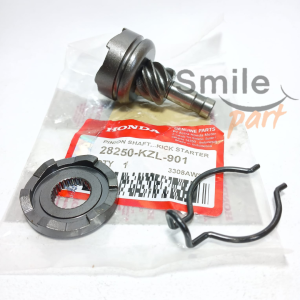 Pinion beat fi kick stater beat f1 gigi Pinion Scoopy fi stater kasar KZL + per selah engkol selahan