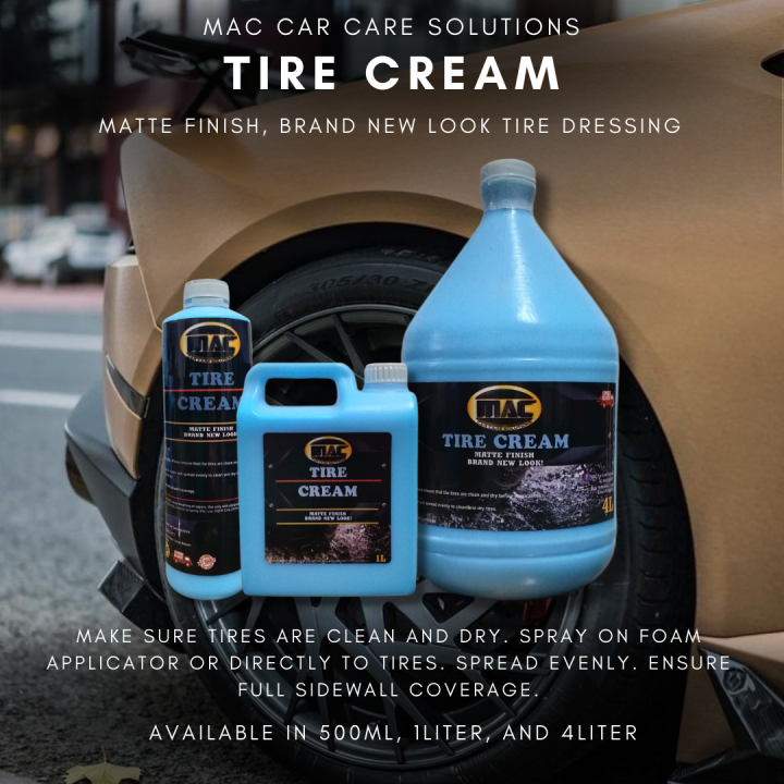 MAC TIRE CREAM / MATTE FINISHED (4 LITERS) Lazada PH