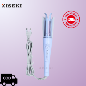 Kiseki Hair Curler K-816 Titanium | Catokan Keriting Otomatis | Alat Curly Rambut Bebas Kusut | Pengeriting Rambut | Automatic Curler | Bisa COD