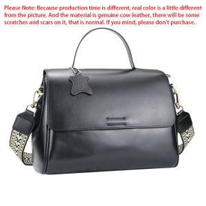 Royal Bagger Genuine Leather Womens Crossbody Bag Fashion Vintage Large Capacity Handbags with Two Shoulder Straps 1881