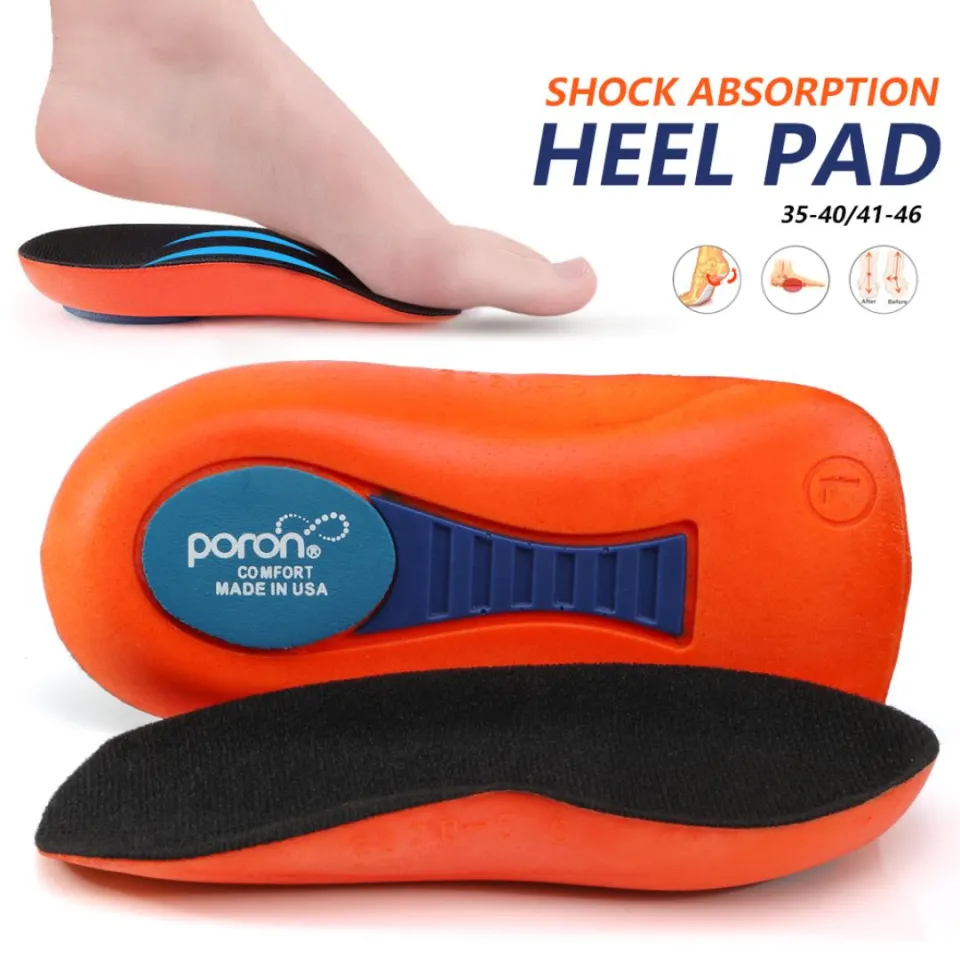 Arch Support Orthopedic Heel Pad Shoe Insert Plantar Fascitis Half Insoles  Heel Cushion shoes insole