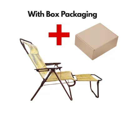Meilleur 3V 33mm Relaxing Chair (SLX704D) / Lazy Chair/ Kerusi Malas Yellow Colour