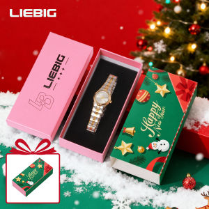 FCLIEBIG Women Digital Watch Quartz watches Casual Fashion Dual Display Stainless Steel Waterproof Wrist Watch For Women L1023