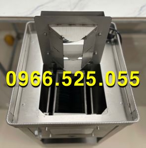 Máy cắt bì cắt tai heo cắt hải sản cắt cá... DX với năng suất 300 KG/H