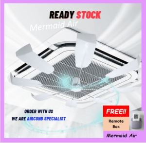 Cassette Central Fan // Cassette Aircon Fan // Cassette Airconditioner Fan // Cassette Aircon Guide Fan Central Aircond Wind Guide Fan Ceiling Fan Aircon Fan Cassette Fan 360° Fast Cooling Kipas