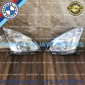 LAMPU BESAR DEPAN HEAD LAMP HEADLAMP LAMPU UTAMA NISSAN LIVINA GRAND LIVINA 2007 2008 2009 2010 2011 2012 ORIGINAL DMAC D-MAC D MAC