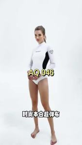 Cross-border New Super Diving Suit for Women 2.5mm Warm and Durable Wet Suit for Cold Weather CR Diving Suit Surfing Suit #